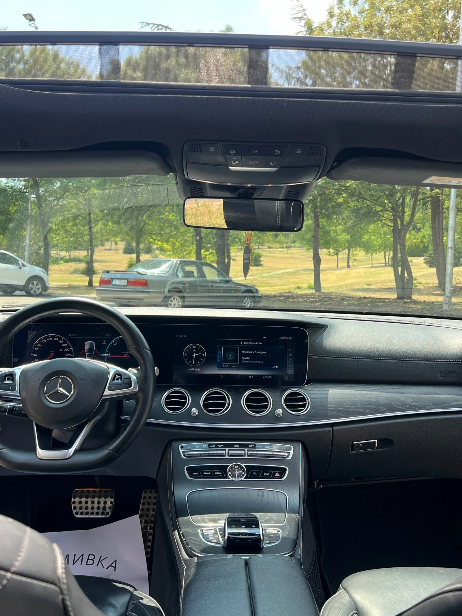 Mercedes-Benz E 220 AMG/BURMESTER/PANO/DIGITAL/9GTRONIC/HEADUP/KEYLESS - изображение 7
