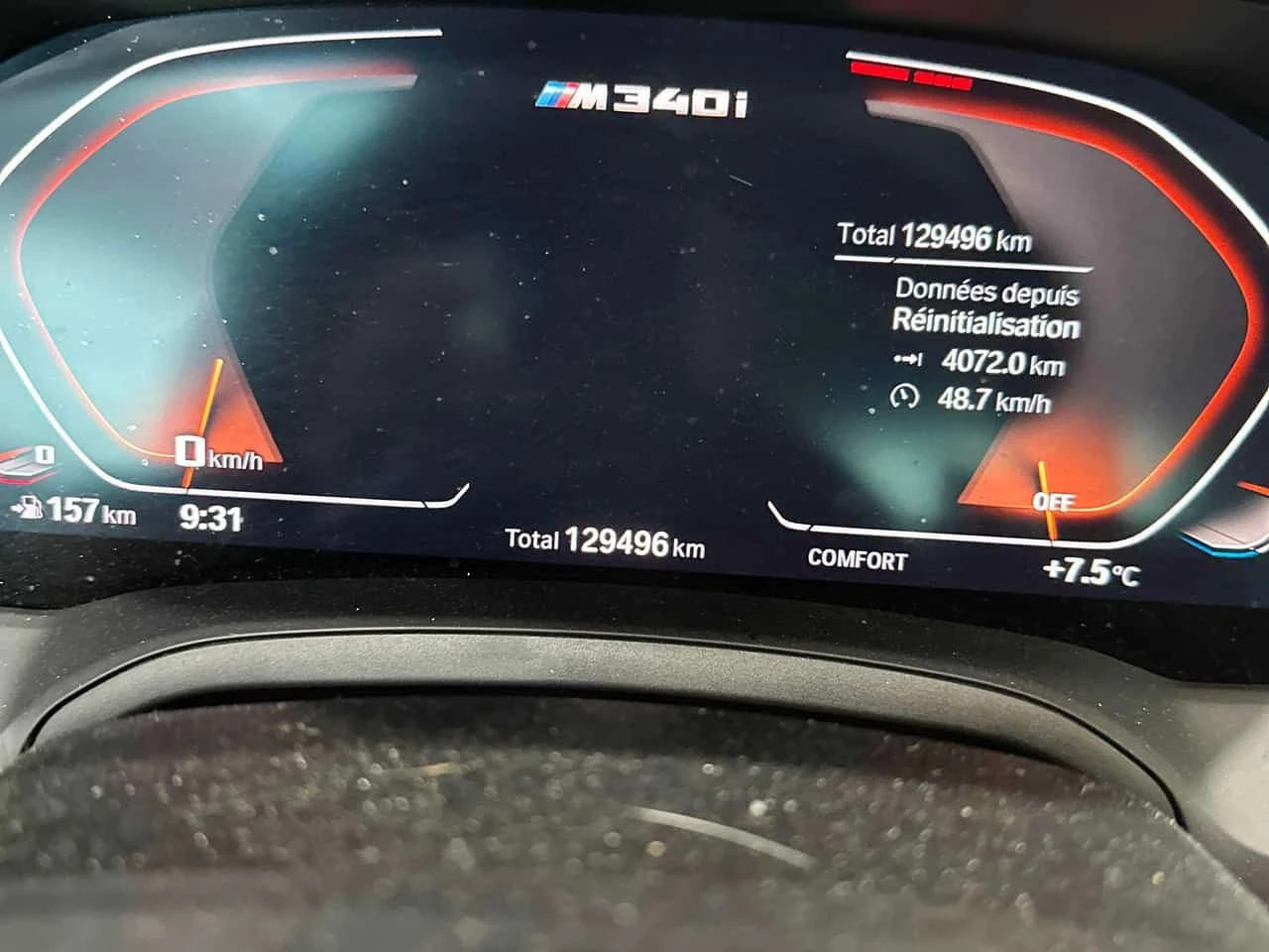 BMW 340 i xDrive/CARFAX/ШИБИДАХ/ПОДГРЕВИ, снимка 8 - Автомобили и джипове - 53817353