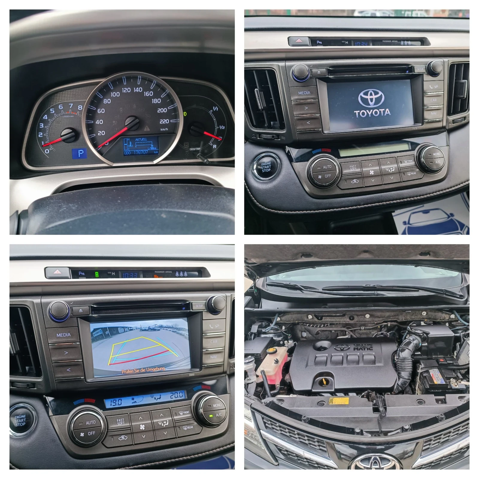 Toyota Rav4 2.0i-151кс-ШВЕЙЦАРИЯ-АВТОМАТ-4Х4-NAVI, снимка 17 - Автомобили и джипове - 53917957