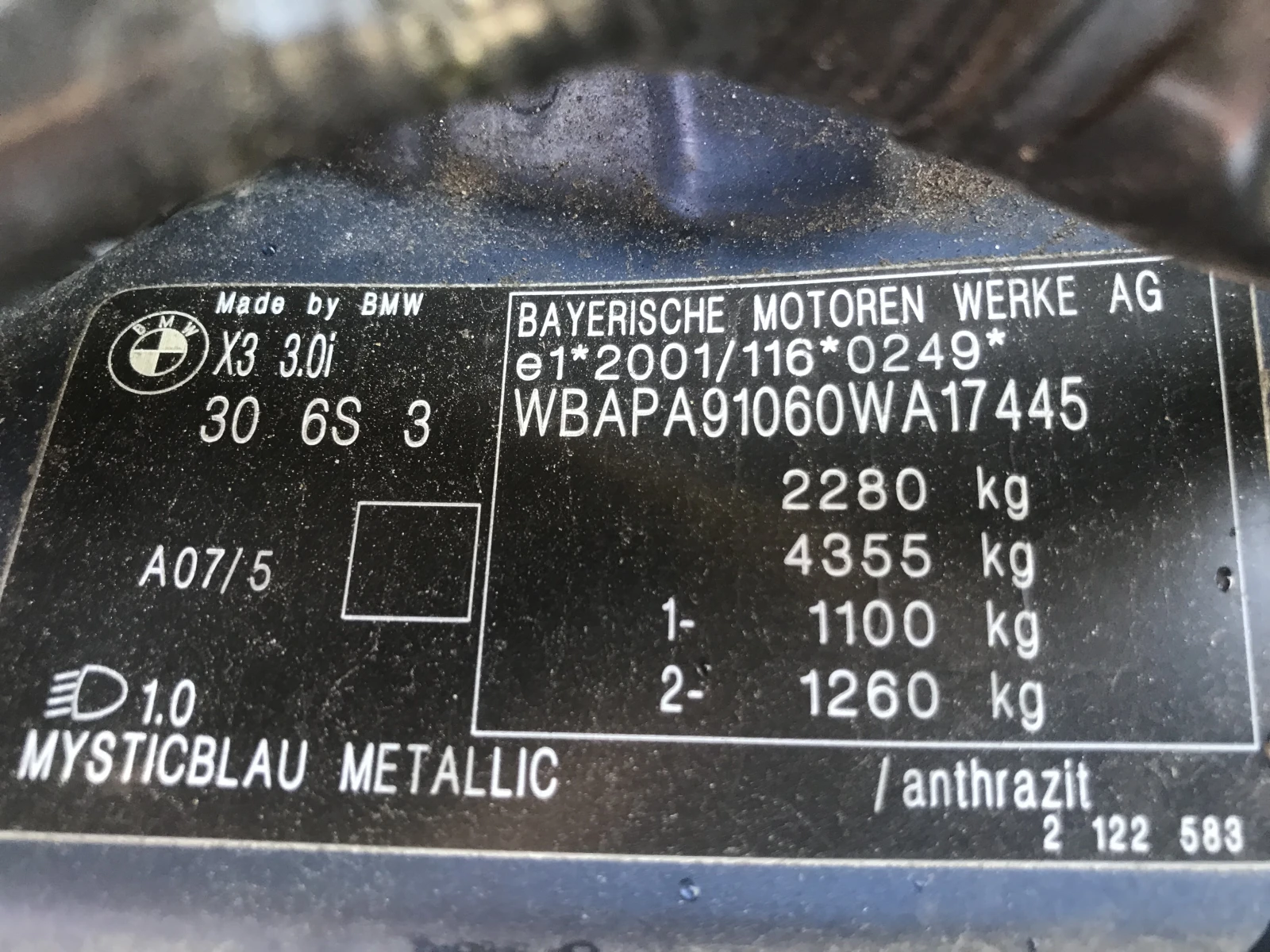 BMW X3 E83, снимка 13 - Автомобили и джипове - 56346610