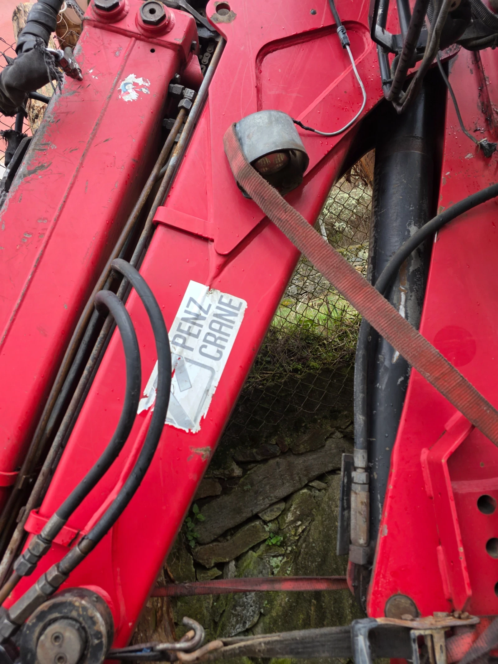 Man Tgs Кран Penz 12Z9.50, снимка 8 - Камиони - 54016801