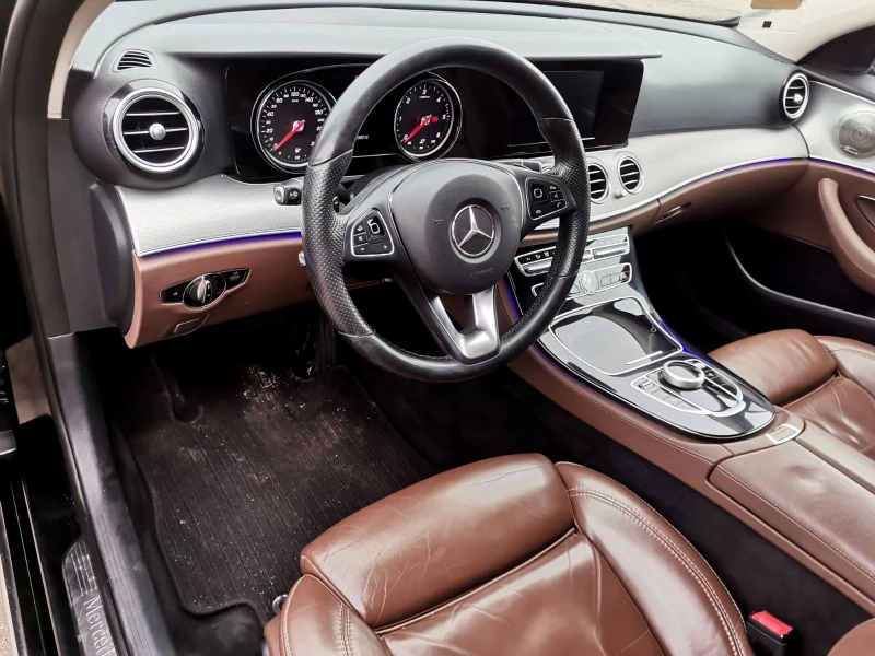 Mercedes-Benz E 350 ЛИЗИНГ/УНИКАТ/9G/Burmester, снимка 9 - Автомобили и джипове - 52989034