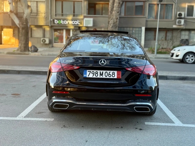 Mercedes-Benz C 300 Хедап 4х4 Дистр Панора AMG LINE 27000 km 360kam, снимка 6 - Автомобили и джипове - 53416444
