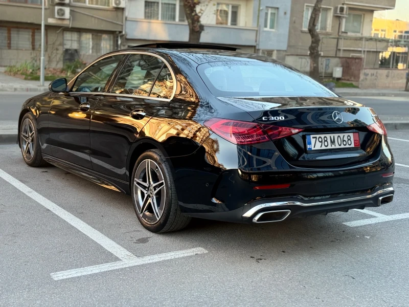 Mercedes-Benz C 300 Хедап 4х4 Дистр Панора AMG LINE 27000 km 360kam, снимка 5 - Автомобили и джипове - 53416444