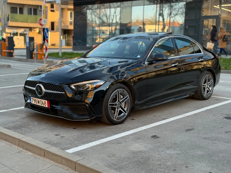 Mercedes-Benz C 300 Хедап 4х4 Дистр Панора AMG LINE 27000 km 360kam, снимка 3 - Автомобили и джипове - 53416444