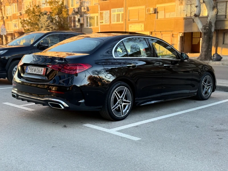 Mercedes-Benz C 300 Хедап 4х4 Дистр Панора AMG LINE 27000 km 360kam, снимка 7 - Автомобили и джипове - 53416444