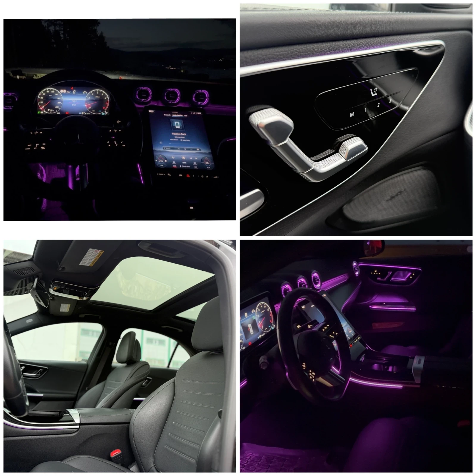 Mercedes-Benz C 300 ����� 4�4 ����� ������ AMG LINE 27000 km 360kam | Mobile.bg � ����������� 14