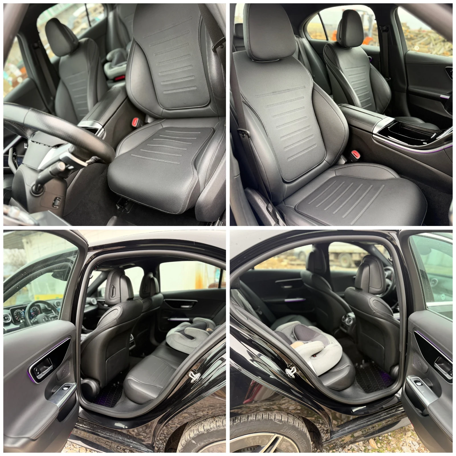 Mercedes-Benz C 300 ����� 4�4 ����� ������ AMG LINE 27000 km 360kam | Mobile.bg � ����������� 13