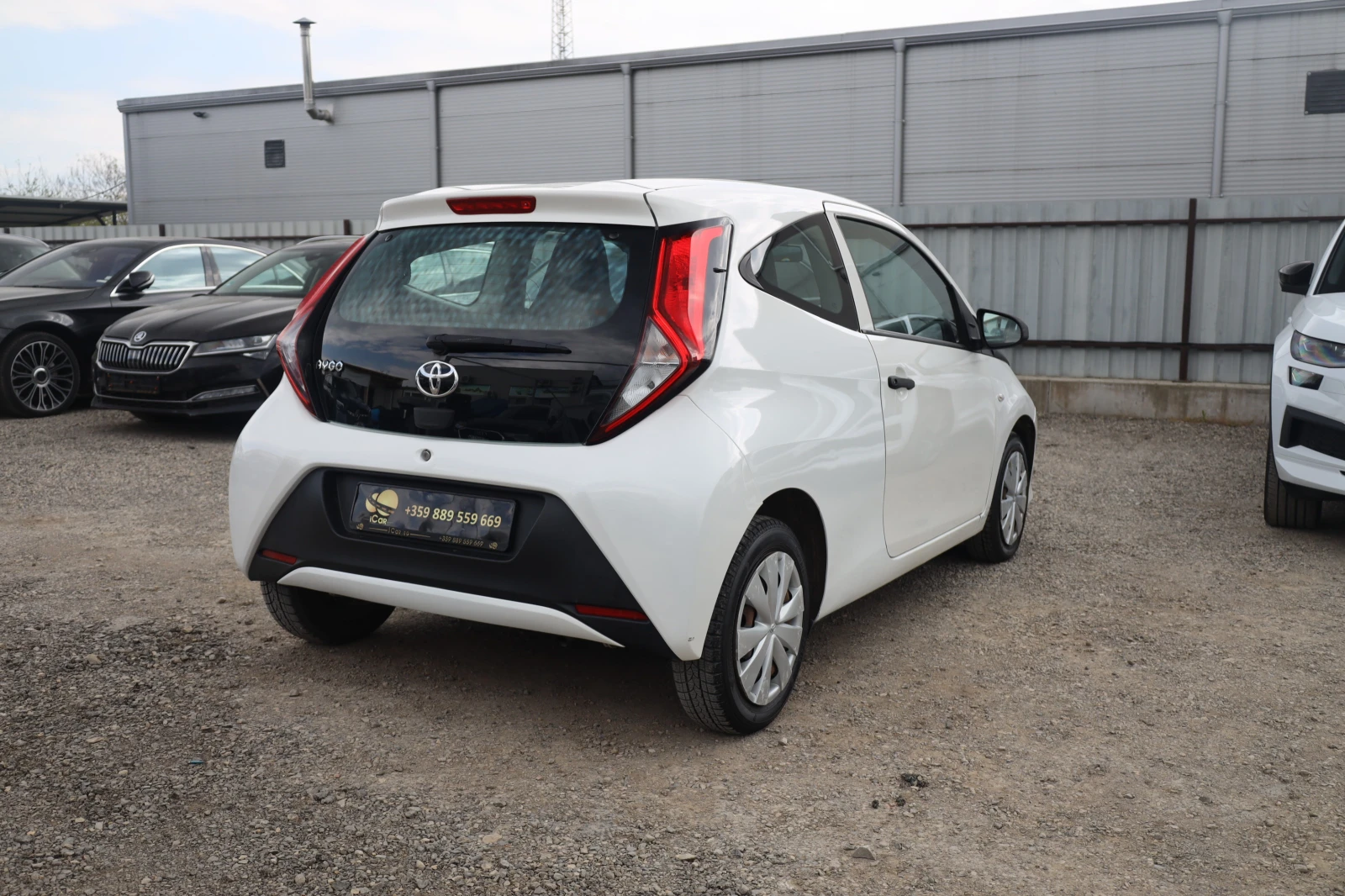 Toyota Aygo 1.0i ������� KLIMA CD MY19 Radio Weiss #iCarbg | Mobile.bg � ����������� 4