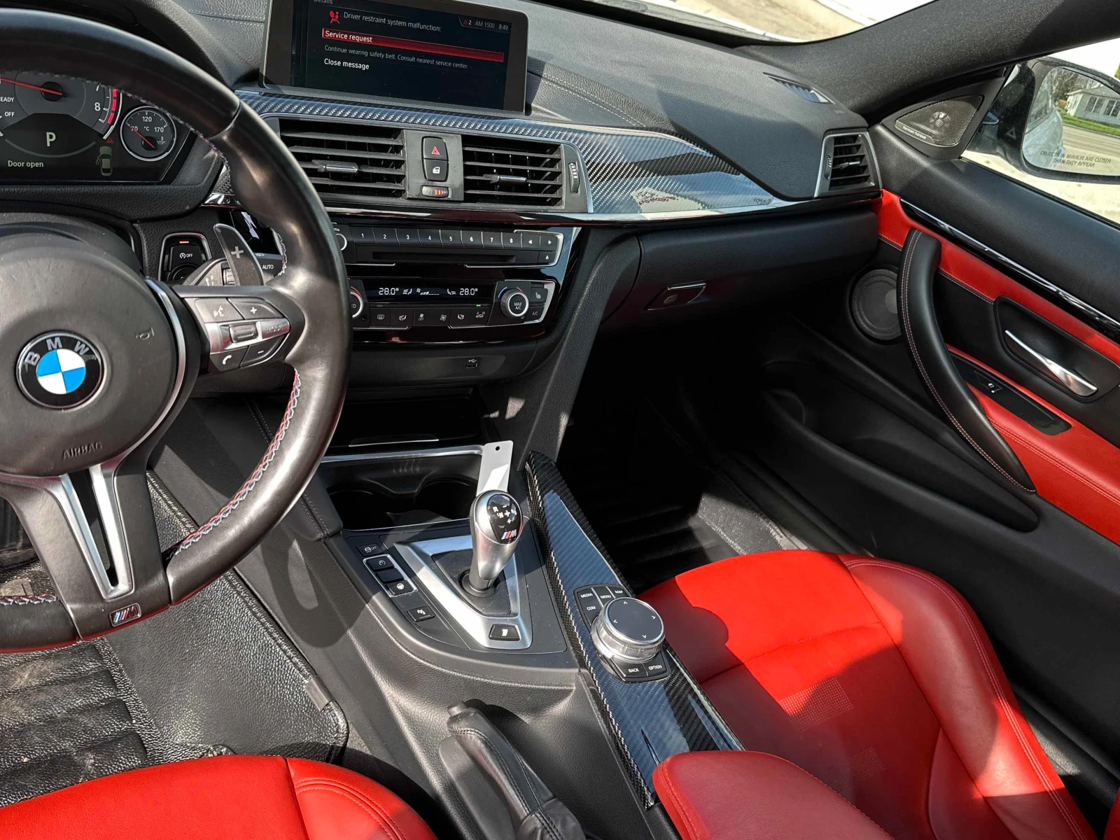 BMW M4 RWD/CARBON/RED INT, снимка 6 - Автомобили и джипове - 54429579