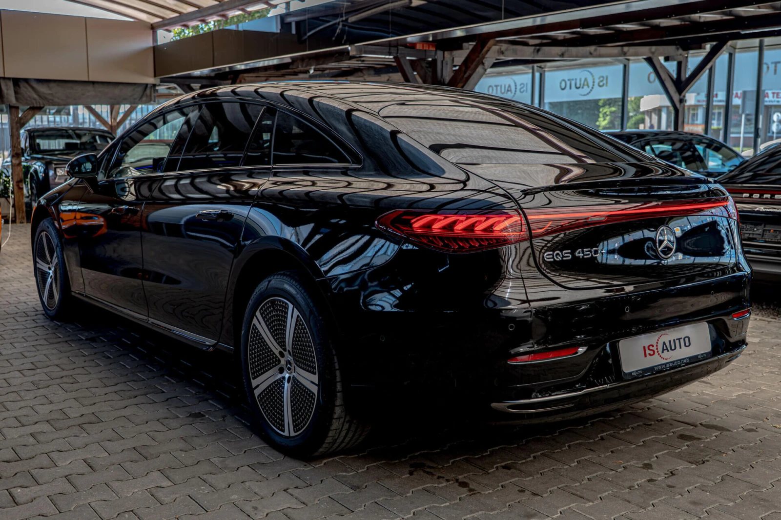 Mercedes-Benz EQS 450+ /Burmester/Подгрев/AirMatic/Virtual/AmbientPl, снимка 6 - Автомобили и джипове - 55062735
