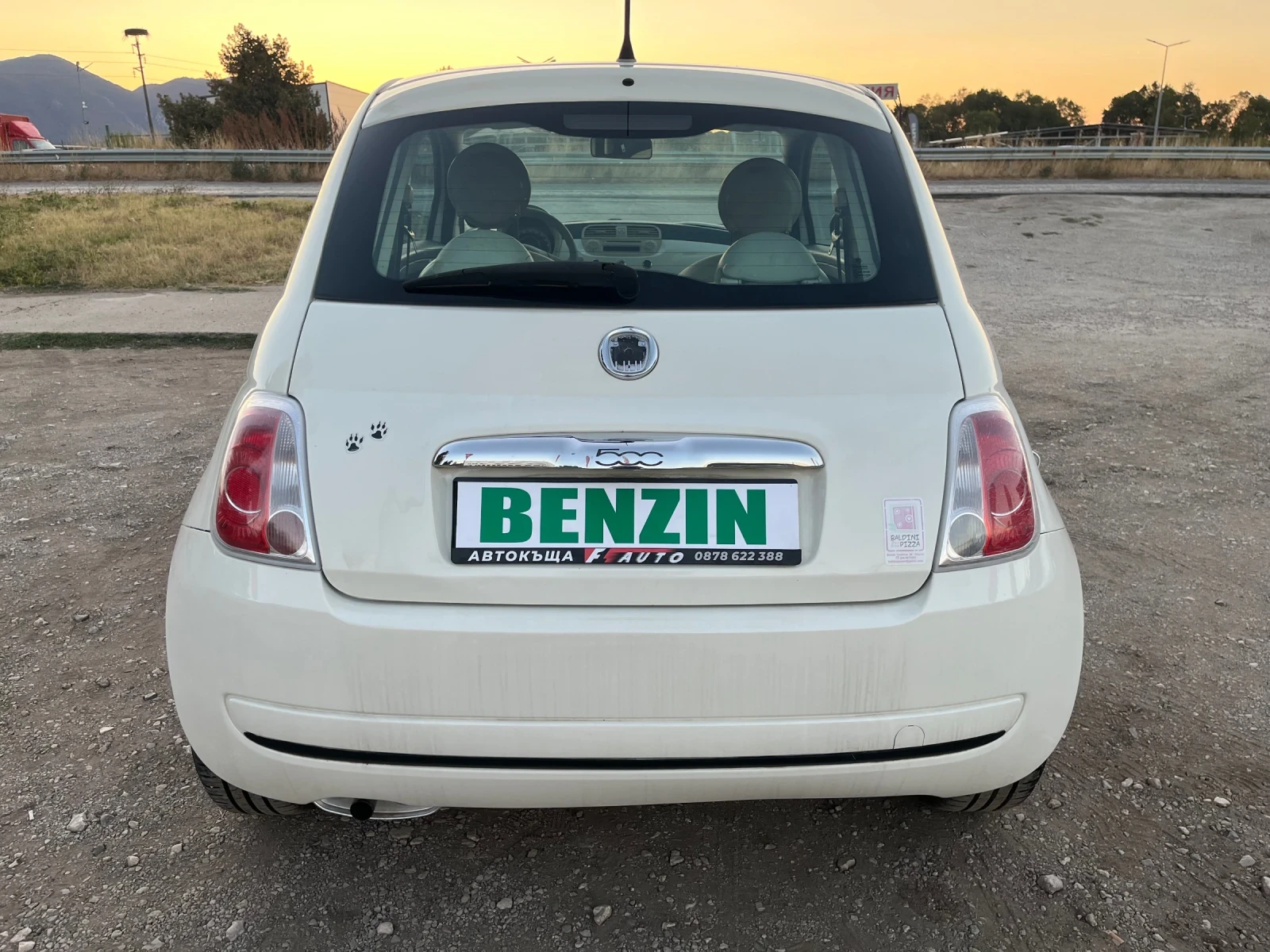 Fiat 500 1.2i-70-ITALIA, снимка 9 - Автомобили и джипове - 56123978