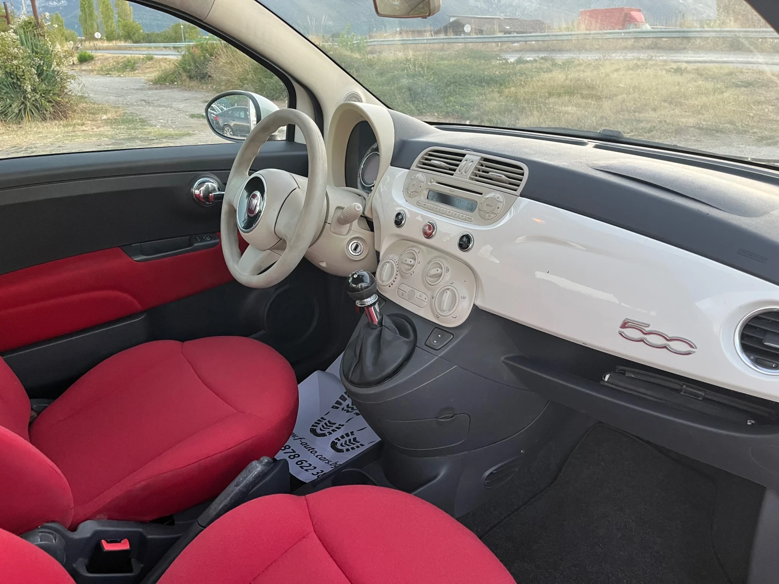 Fiat 500 1.2i-70-ITALIA, снимка 5 - Автомобили и джипове - 56123978