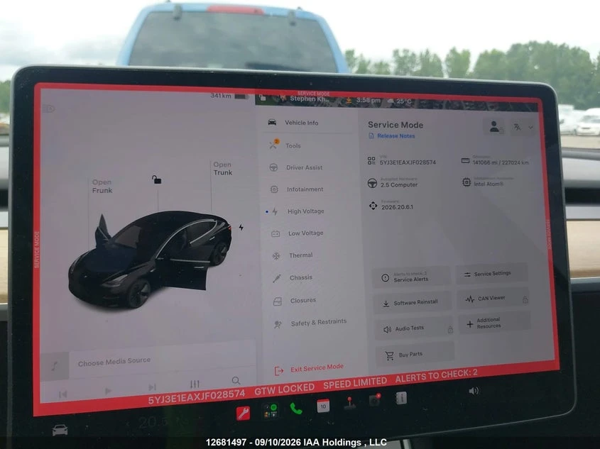 Tesla Model 3 Long Range Battery RWD, снимка 7 - Автомобили и джипове - 56443725