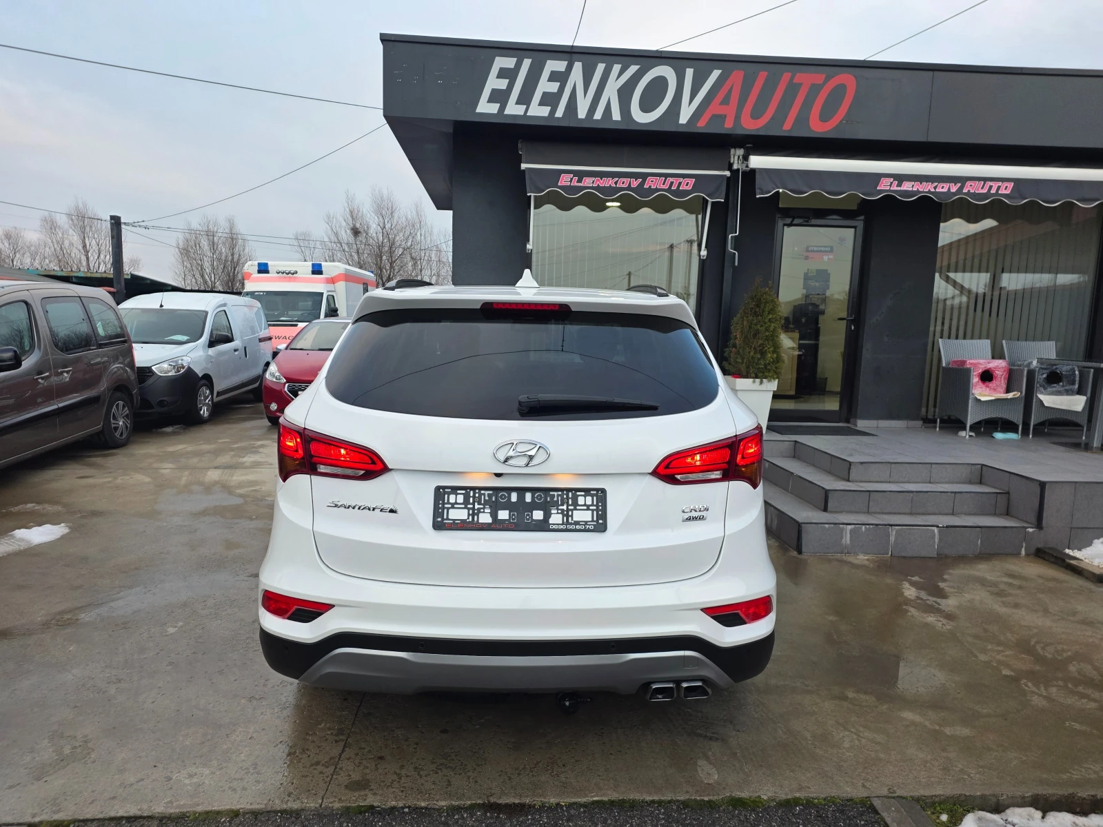 Hyundai Santa fe FACELIFT 2.2D-200к.с EURO6-4х4-АВТОМАТИК-ШВЕЙЦАРИЯ - изображение 7