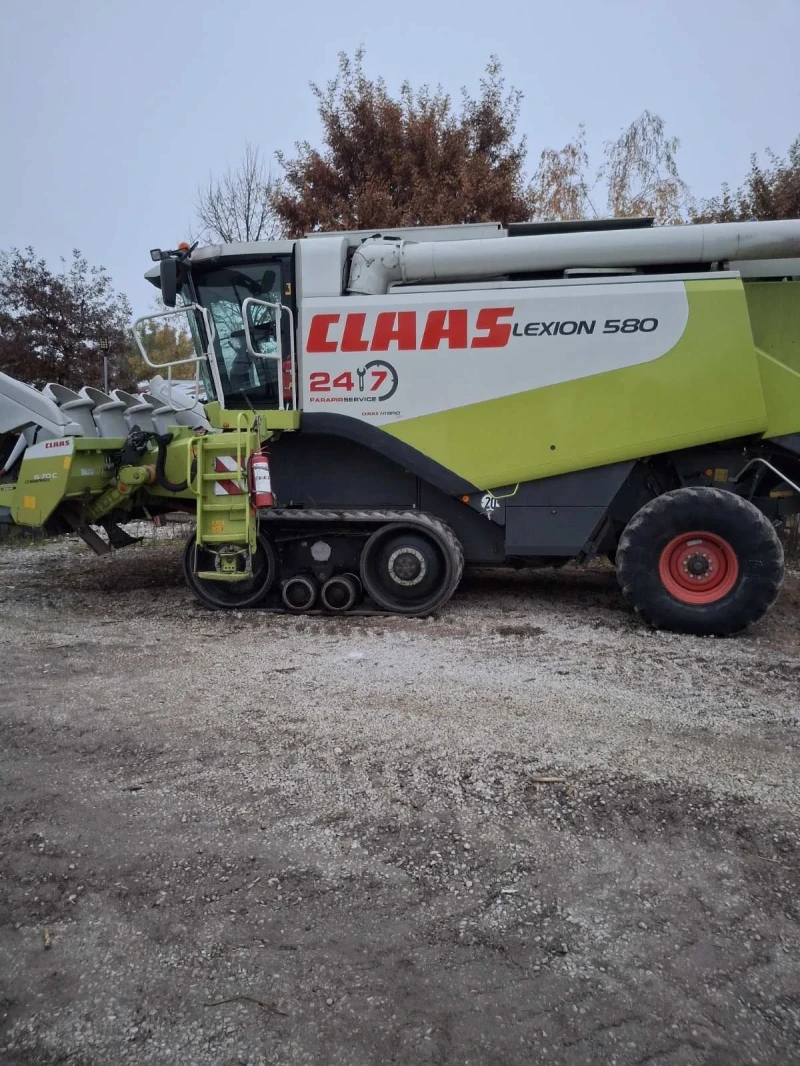 Комбайн Claas Lexion 580, снимка 3 - Селскостопанска техника - 52940405