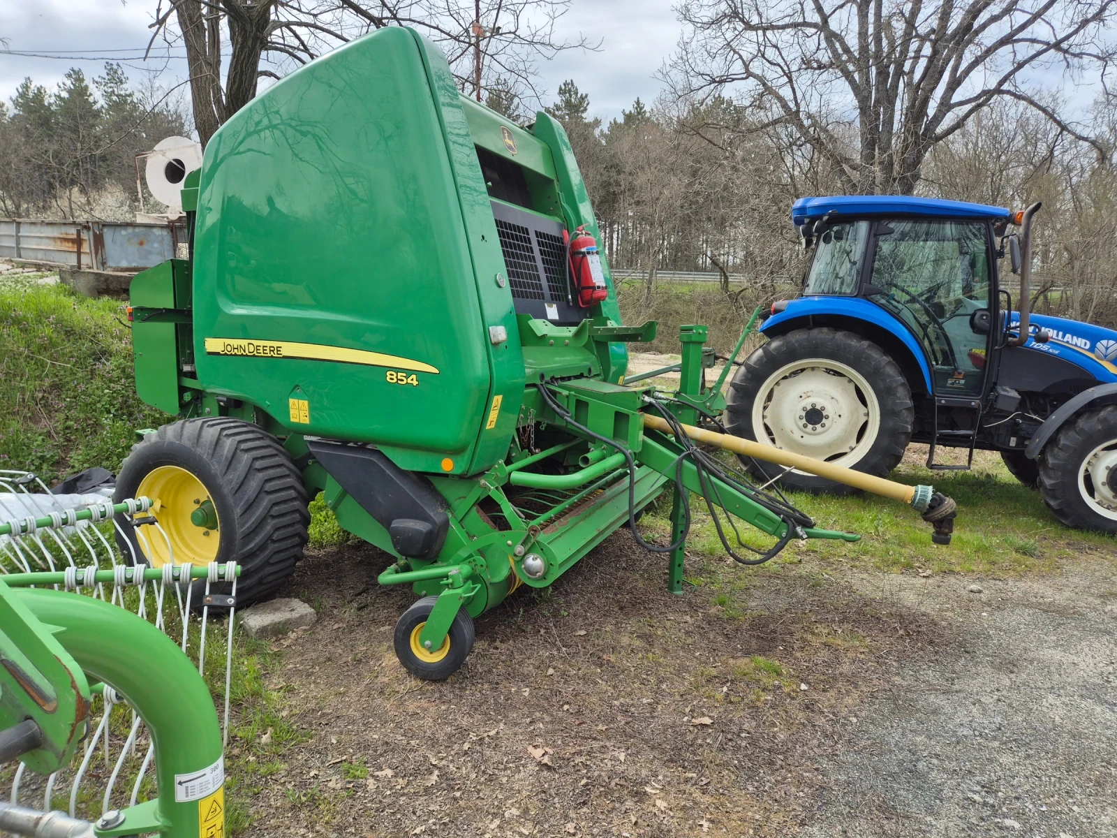Балировачка John Deere 854, снимка 3 - Селскостопанска техника - 54137545