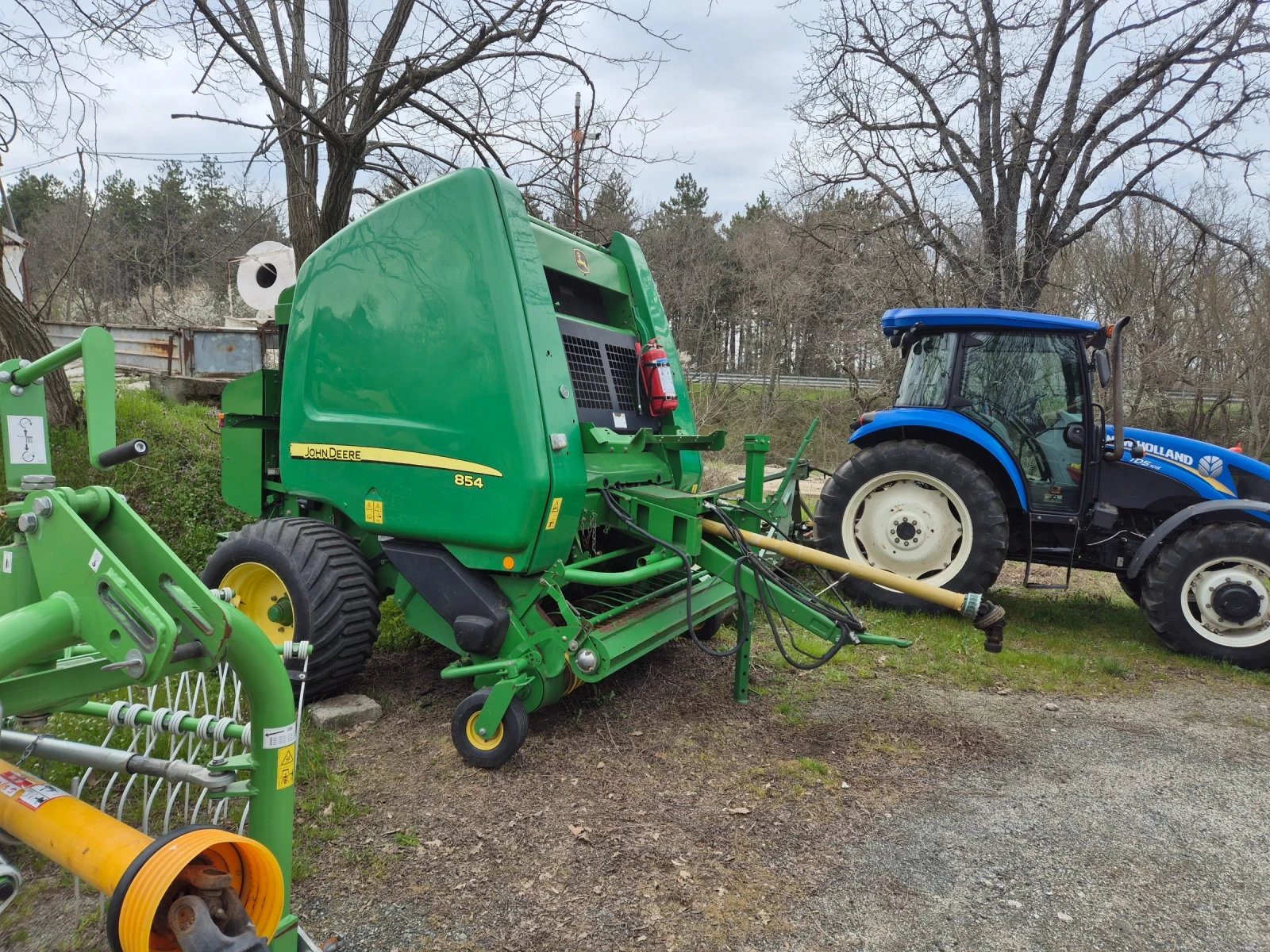 Балировачка John Deere 854, снимка 13 - Селскостопанска техника - 54137545