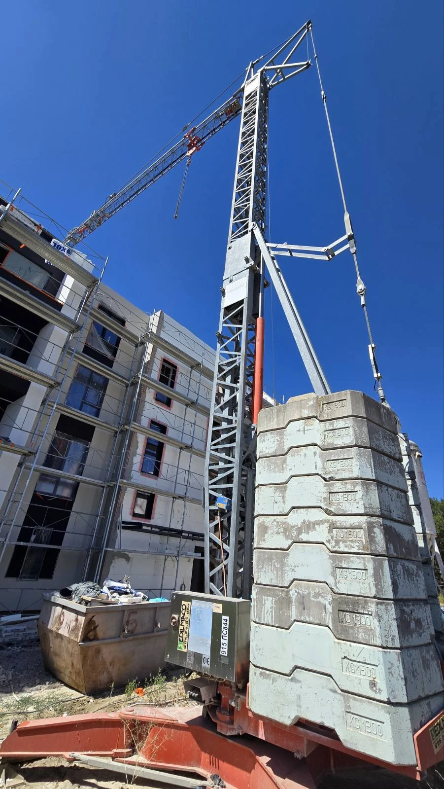 Кулокранове FMGru Benedini B932, снимка 5 - Индустриална техника - 55694625