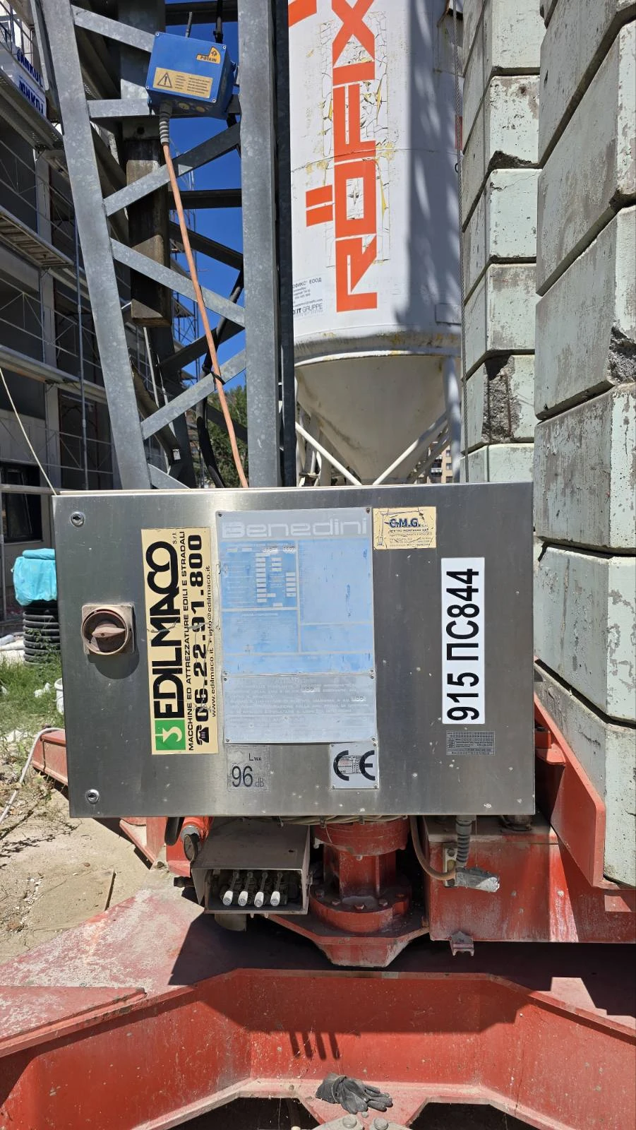 Кулокранове FMGru Benedini B932, снимка 6 - Индустриална техника - 55694625