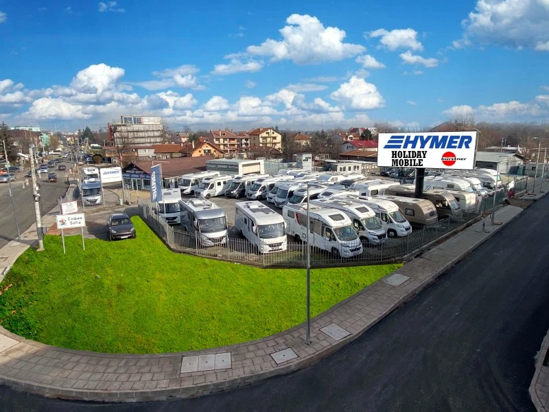 Кемпер HYMER / ERIBA Exsis I 580,  3500 кг., снимка 5 - Каравани и кемпери - 38598434