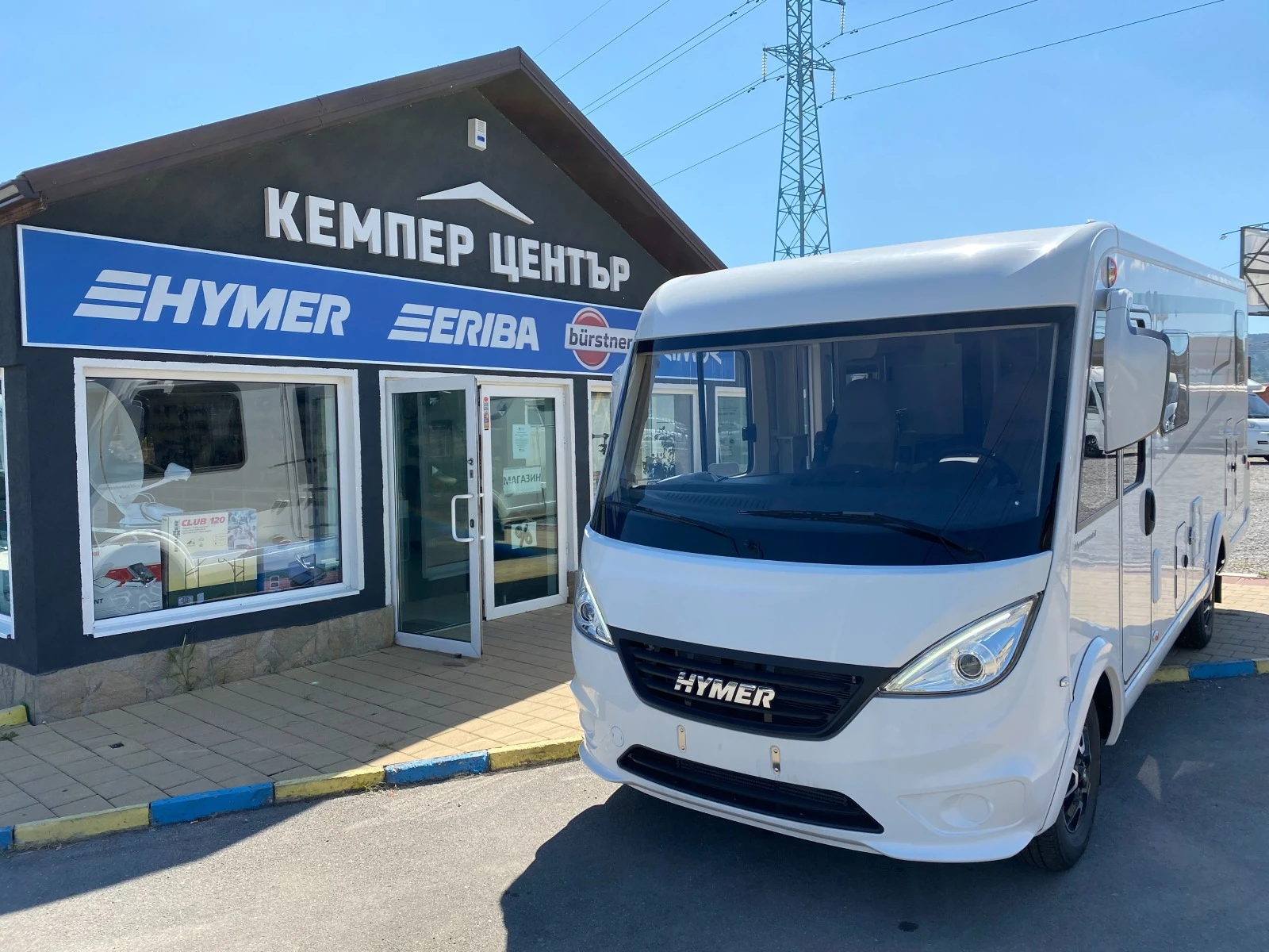 Кемпер HYMER / ERIBA  I 580 3500 кг. - изображение 2