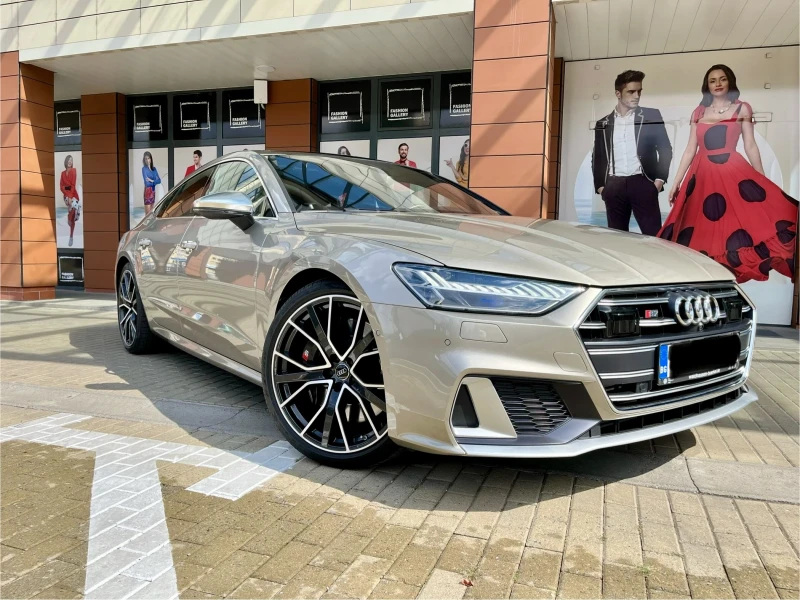 Audi S7 Audi S7 * 3.0 TDI Sportback* * Бежов карат* * , снимка 4 - Автомобили и джипове - 52437929