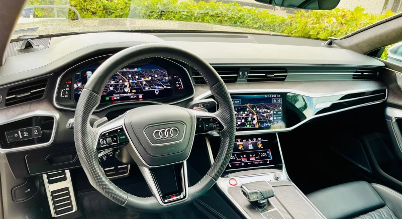 Audi S7 Audi S7 * 3.0 TDI Sportback* * Бежов карат* * , снимка 6 - Автомобили и джипове - 52437929