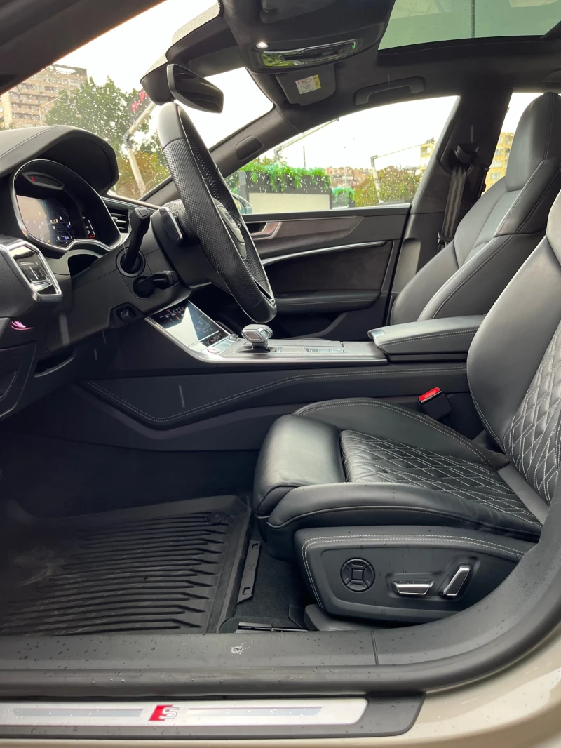 Audi S7 Audi S7 * 3.0 TDI Sportback* * Бежов карат* * , снимка 7 - Автомобили и джипове - 52437929