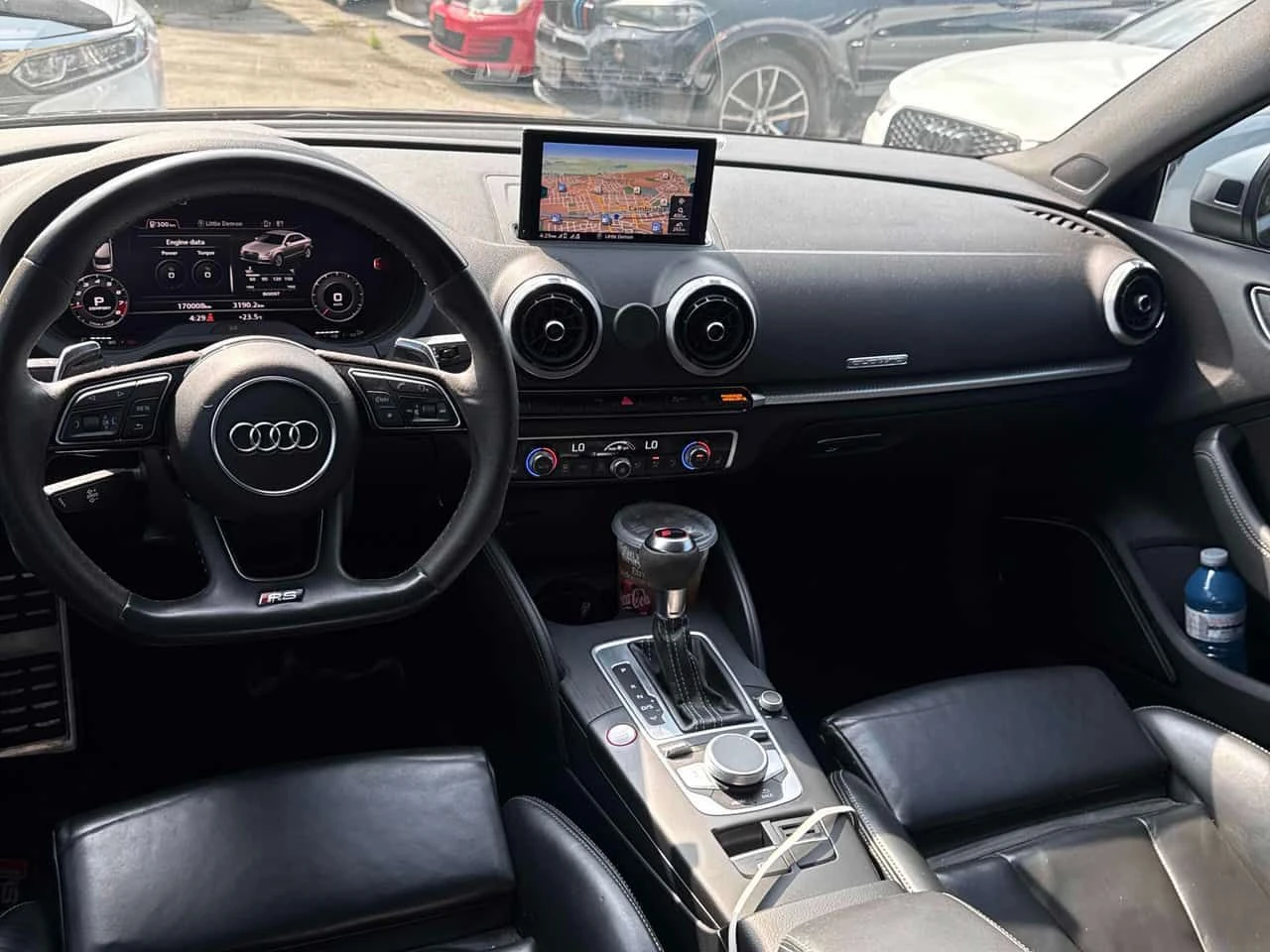Audi Rs3 * 2.5 TFSI * CARFAX * БЕЗ ПЪРВОНАЧАЛНА ВНОСКА, снимка 9 - Автомобили и джипове - 55226242