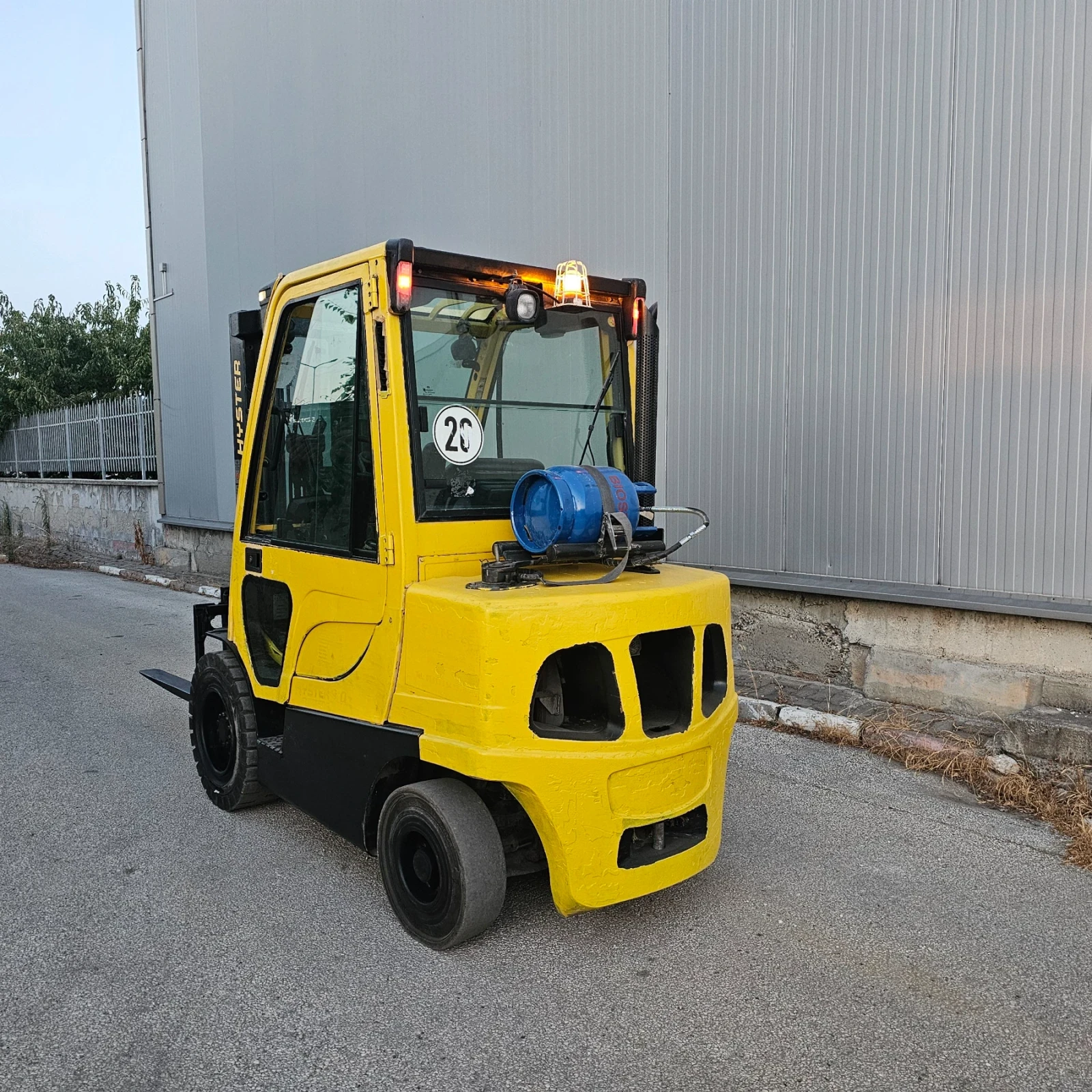 Мотокар Hyster H3.0, снимка 6 - Индустриална техника - 56508894