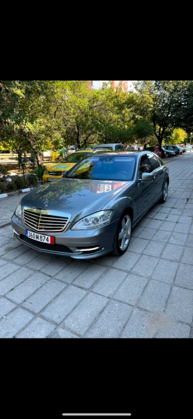 Mercedes-Benz S 550 AMG/FACE/4MAT/TV/DISTR/ПОДГР/ОБДУХ/AMBI/МАСА, снимка 1