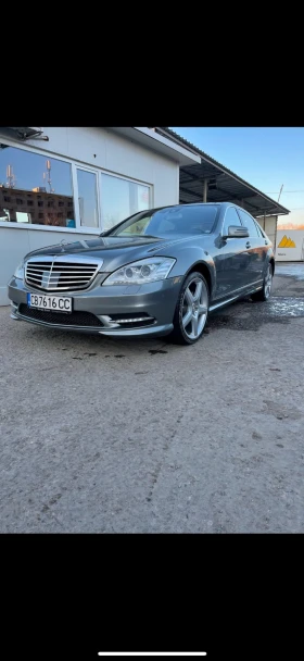 Mercedes-Benz S 550 AMG/FACE/4MAT/TV/DISTR/ПОДГР/ОБДУХ/AMBI/МАСА, снимка 2