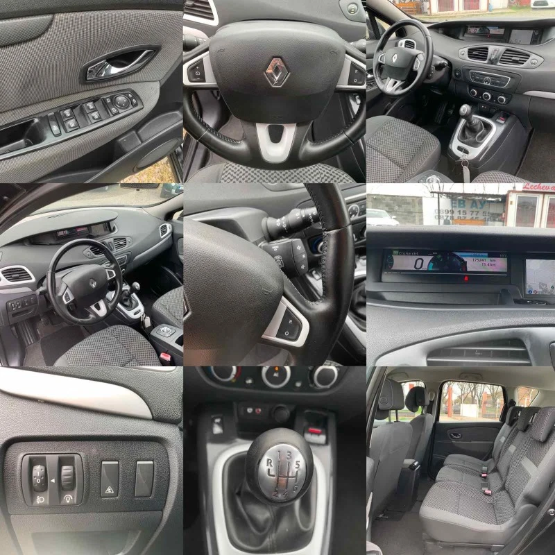 Renault Scenic ЛИЗИНГ III X-MOD Facelift 1.5dCi(110)EURO 5A  , снимка 15 - Автомобили и джипове - 44973269