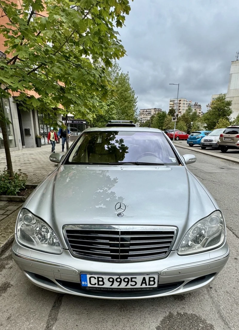 Mercedes-Benz S 500 4MATIC, снимка 1 - Автомобили и джипове - 48863741