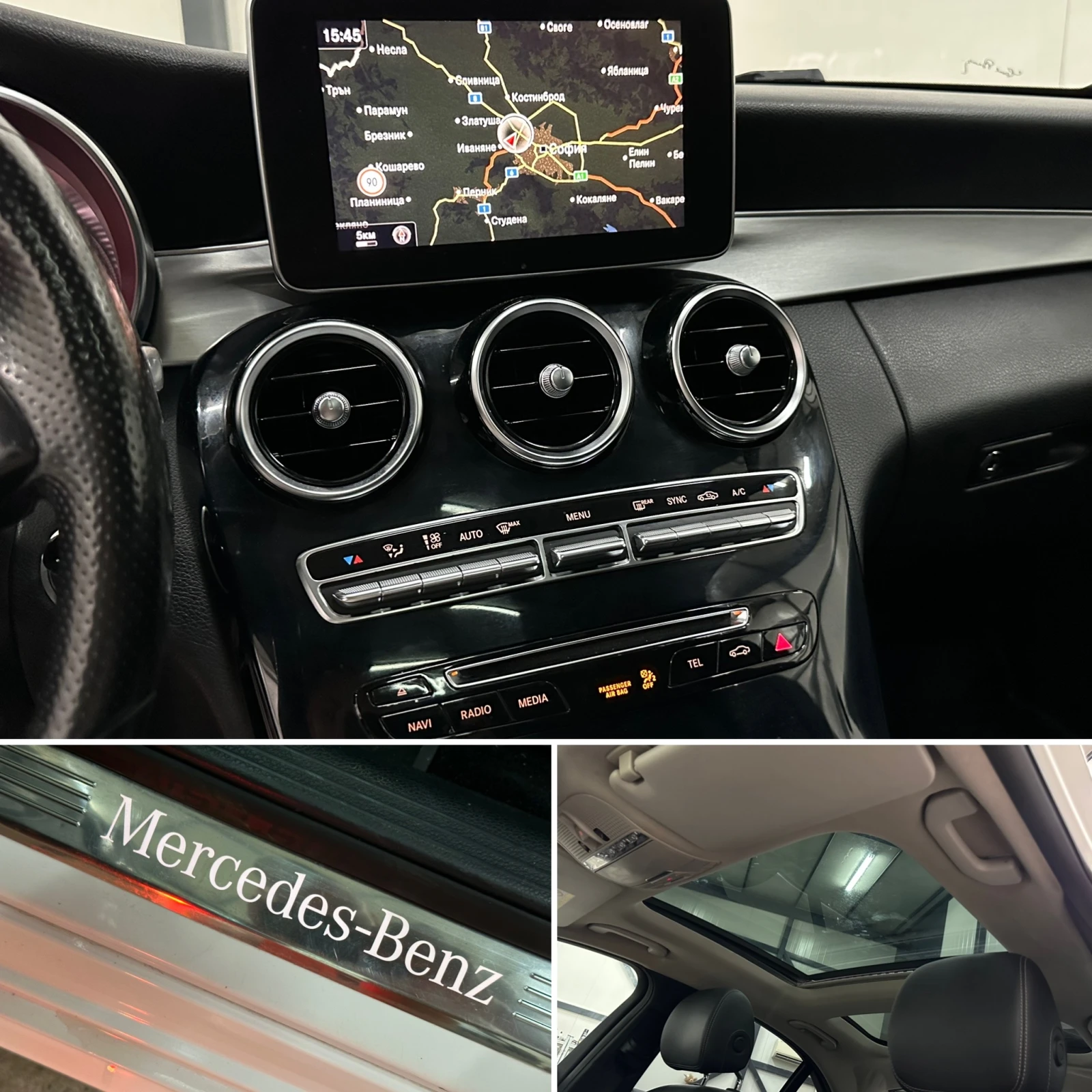Mercedes-Benz C 220 AMG LINE* PARK*  | Mobile.bg   15