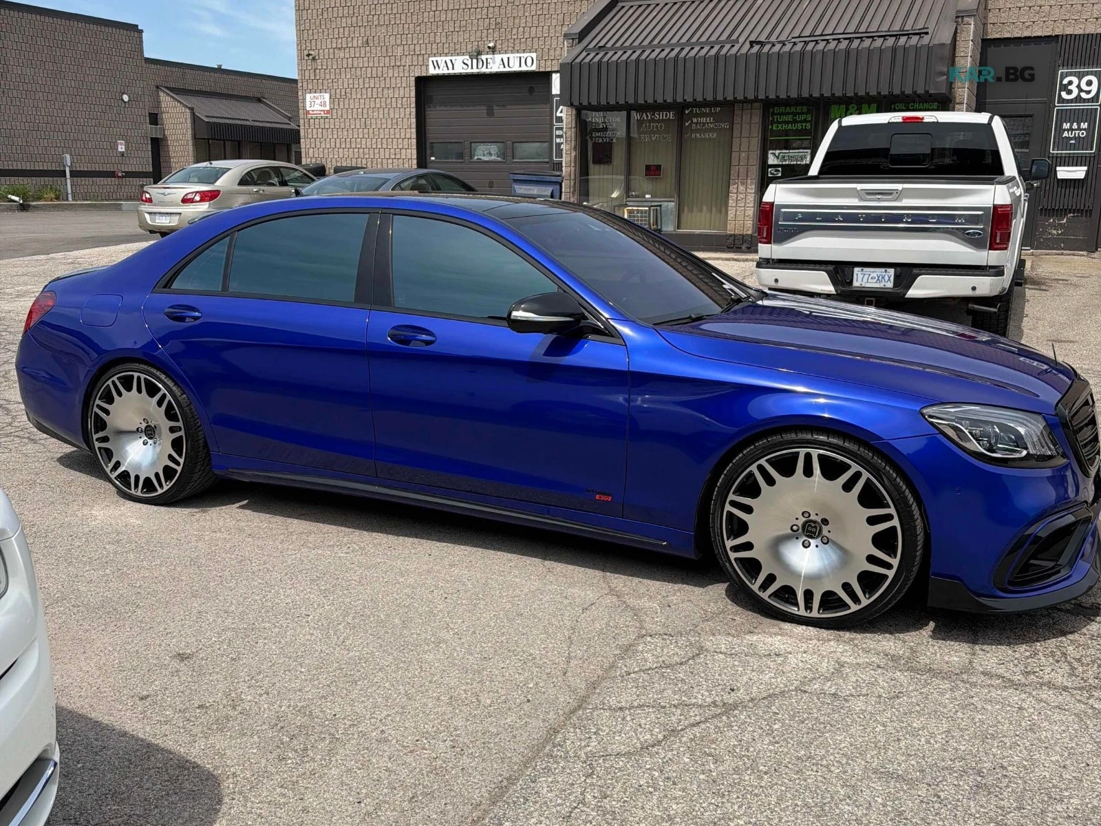 Mercedes-Benz S 63 AMG BRABUS* ОБДУХ* 360* ПОДГРЕВ, снимка 4 - Автомобили и джипове - 54810865