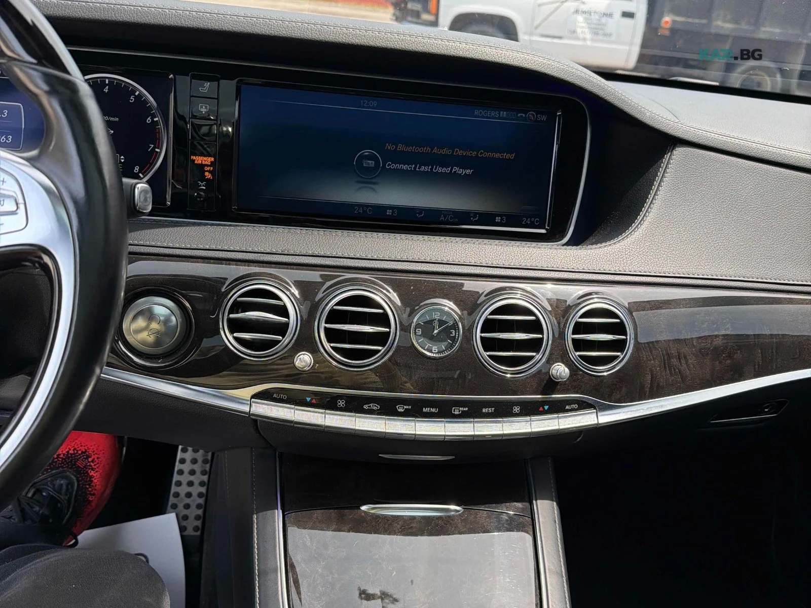 Mercedes-Benz S 63 AMG BRABUS* ОБДУХ* 360* ПОДГРЕВ, снимка 10 - Автомобили и джипове - 54810865