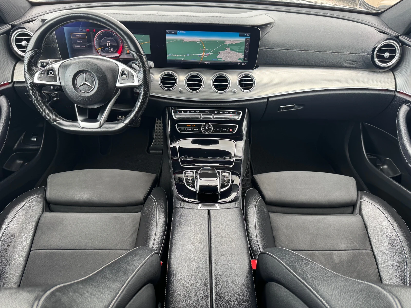 Mercedes-Benz E 350 * AMG* Line* Digital* Head/Up* BURMESTER* , снимка 9 - Автомобили и джипове - 55197618