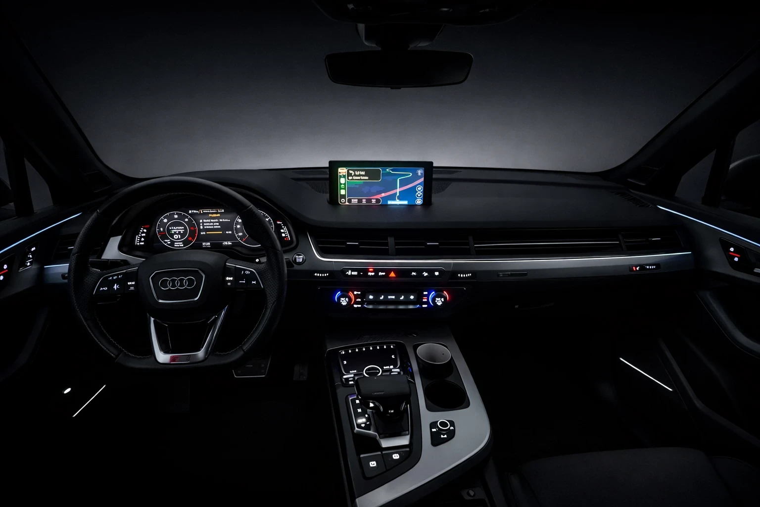 Audi Q7 3xS Line digital matrix Black edition , снимка 4 - Автомобили и джипове - 54217893