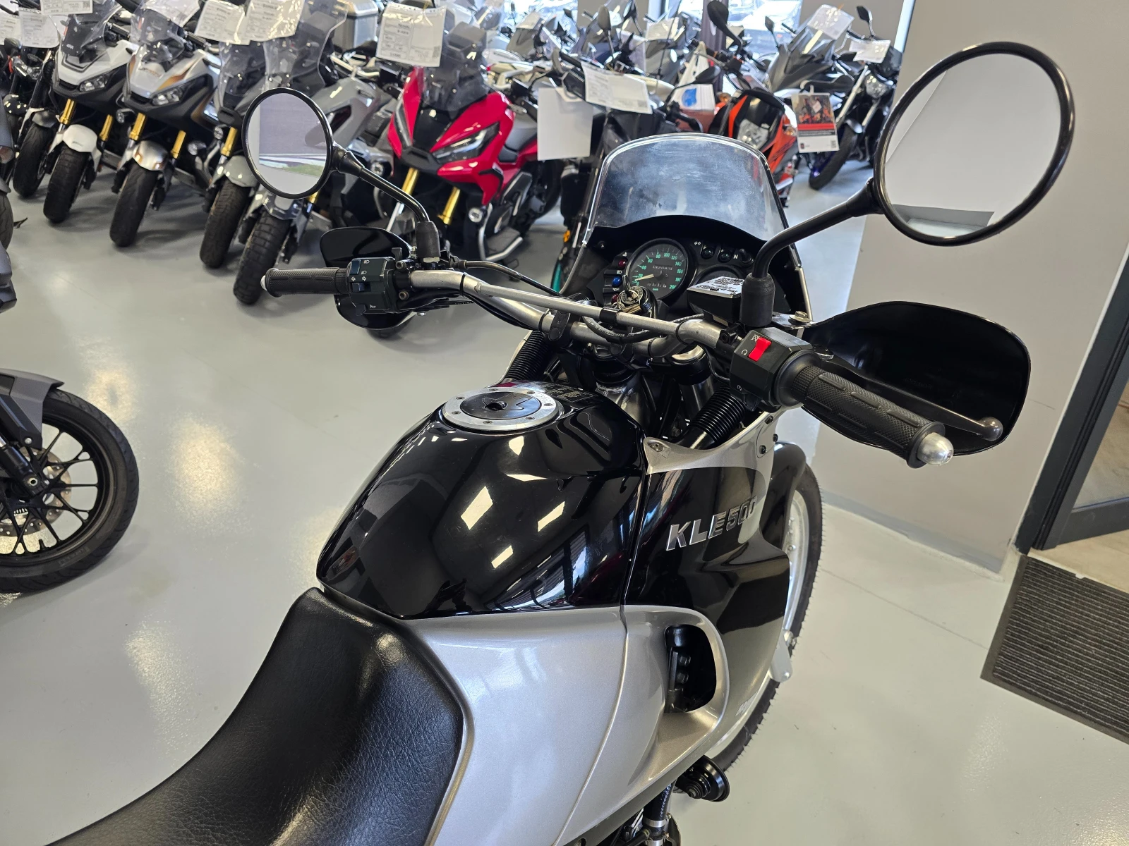 Kawasaki Kle 500сс, 35kw, кат. А2!, снимка 9 - Мотоциклети и мототехника - 54603145