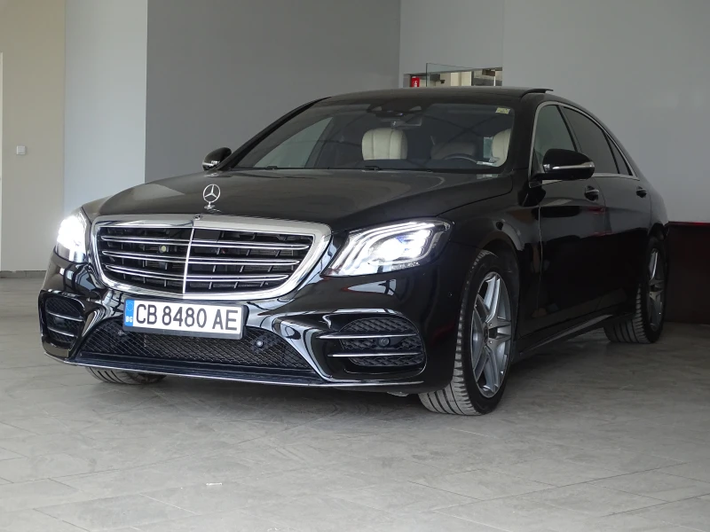 Mercedes-Benz S 400 LONG AMG НОЩНО ВИЖДАНЕ ПАНОРАМА, снимка 1 - Автомобили и джипове - 49573562