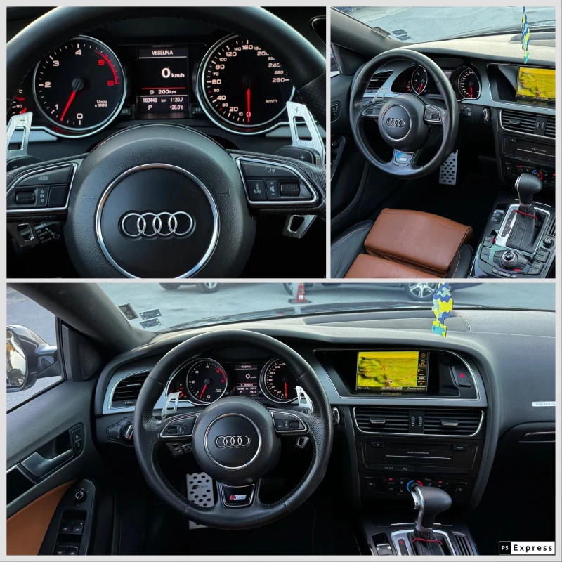 Audi A5 3.0TDI S-line QUATTRO , снимка 14 - Автомобили и джипове - 51791409