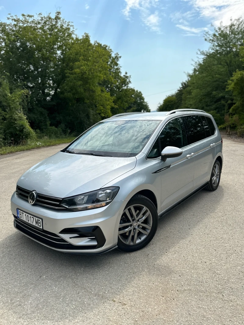 VW Touran R-Line КОЖА 190кс 6+ 1 автоматик , снимка 2 - Автомобили и джипове - 53056883