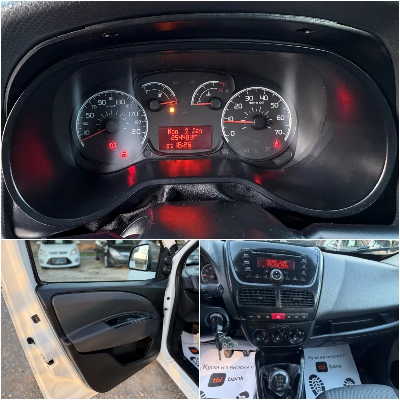 Fiat Doblo 1.6 Multijet ПЪТЧНИЧЕСКО ИТАЛИЯ, снимка 12 - Автомобили и джипове - 53118266