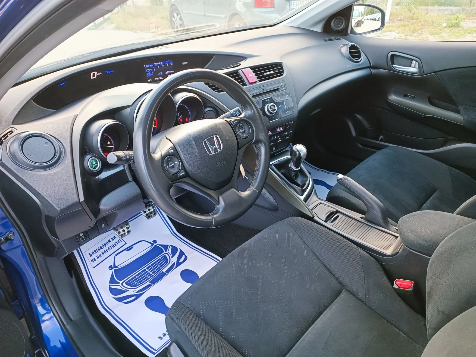 Honda Civic 1.8i-140кс-ШВЕЙЦАРИЯ-РЪЧКА-6ск - изображение 9