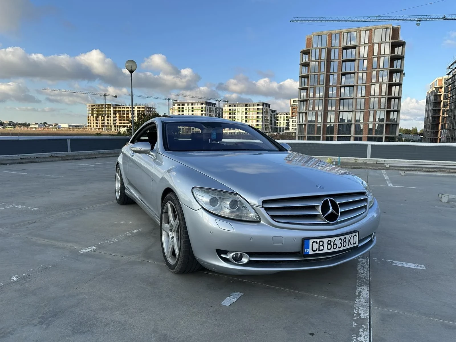 Mercedes-Benz CL 500 V8 газ/бензин , снимка 2 - Автомобили и джипове - 55784000