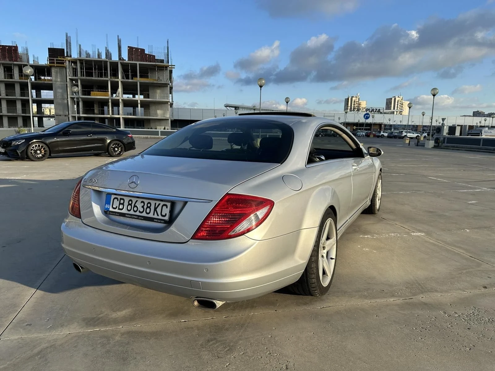 Mercedes-Benz CL 500 V8 газ/бензин , снимка 6 - Автомобили и джипове - 55784000
