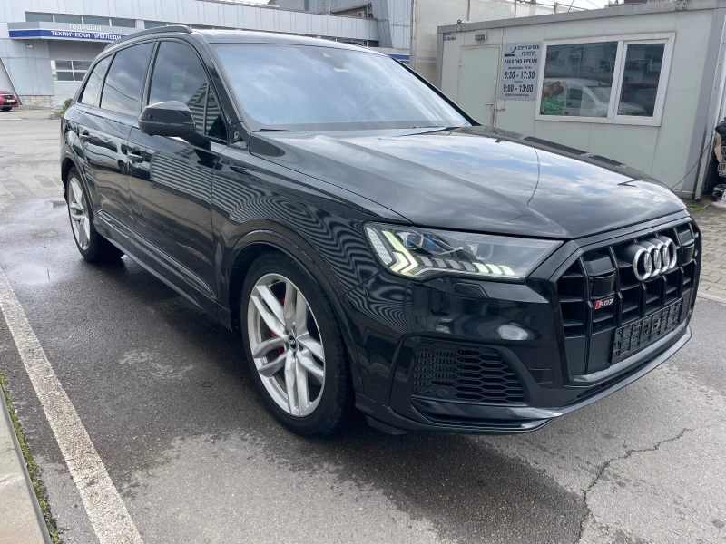 Audi SQ7 4.0V8TDI+ S-line+ Matrix+ Bose+ Key Less Go+ Full , снимка 5 - Автомобили и джипове - 45194004