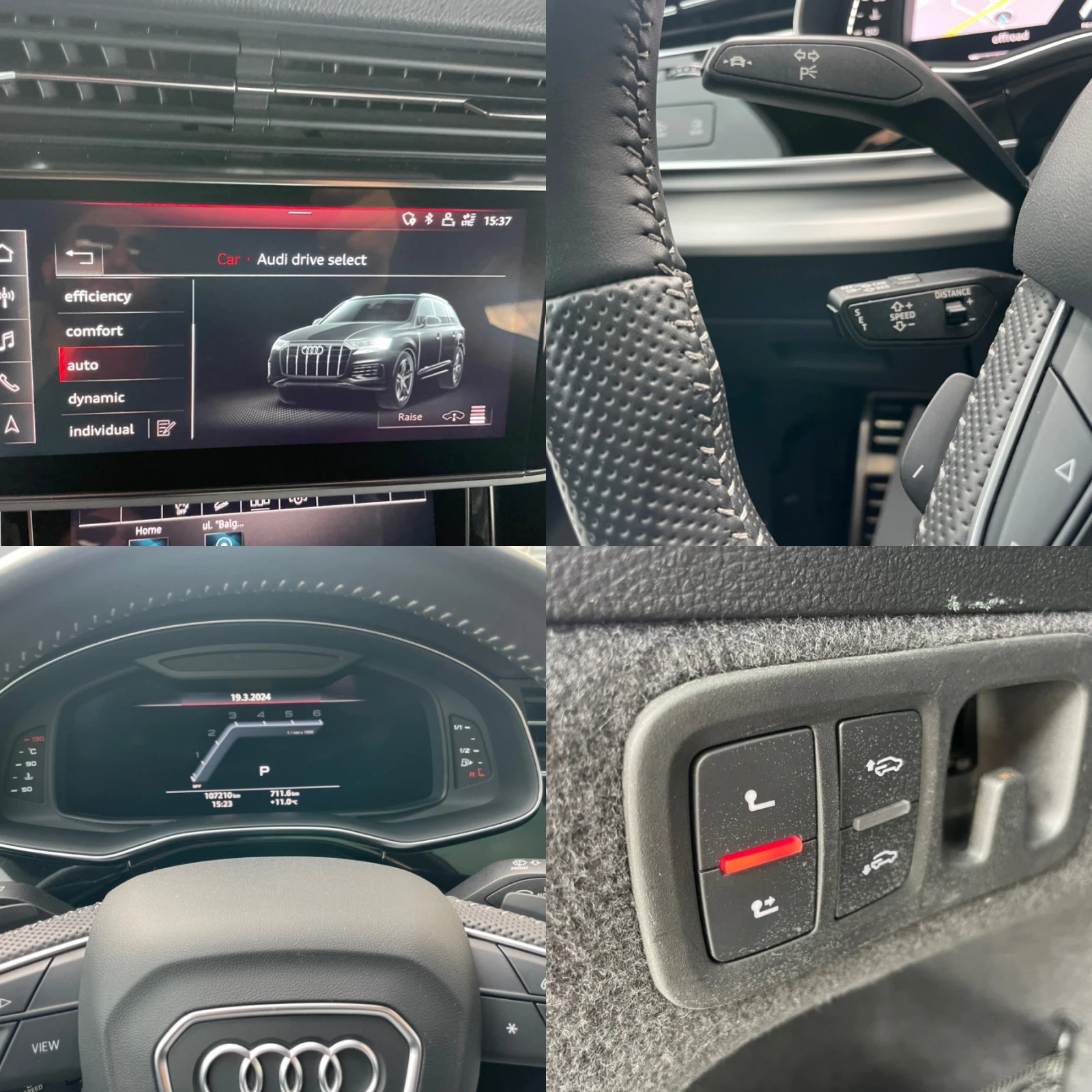 Audi SQ7 4.0V8TDI+ S-line+ Matrix+ Bose+ Key Less Go+ Full  | Mobile.bg — изображение 16